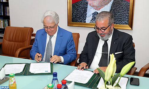 توقيع اتفاقية لمواكبة وكالة المغرب العربي للأنباء لأنشطة أكاديمية المملكة المغربية