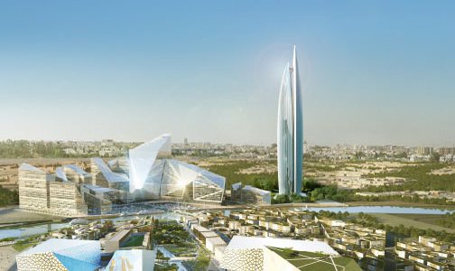 أشغال بناء برج محمد السادس بسلا تتقدم وفق البرنامج المتوقع