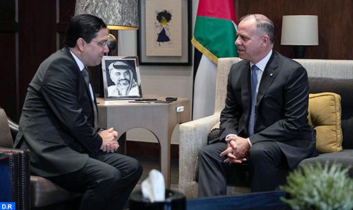 نائب العاهل الأردني يستقبل وزير الشؤون الخارجية والتعاون الدولي