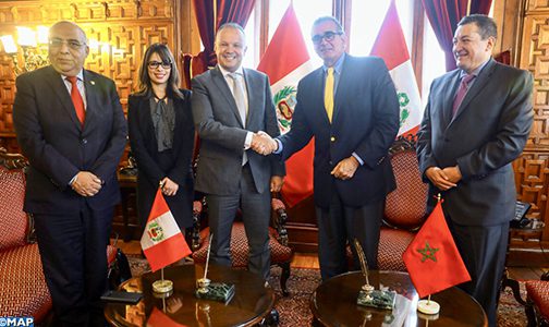 سبل تعزيز العلاقات الثنائية محور مباحثات مغربية بيروفية بليما