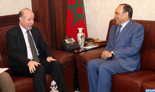 السيد المالكي يتباحث مع المدير الجهوي لصندوق الأمم المتحدة للسكان بالمنطقة العربية حول تعزيز علاقات التعاون بين المؤسستين