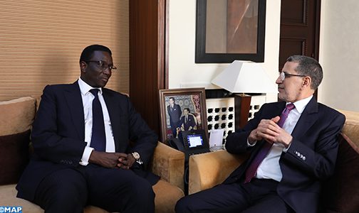 رئيس الحكومة يجري محادثات مع وزير الشؤون الخارجية السنغالي