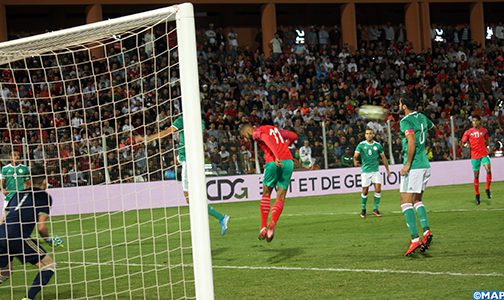 المنتخب المغربي للاعبين المحليين يفوز على نظيره الجزائري بثلاثة أهداف للاشيء ويتأهل لنهائيات الشان