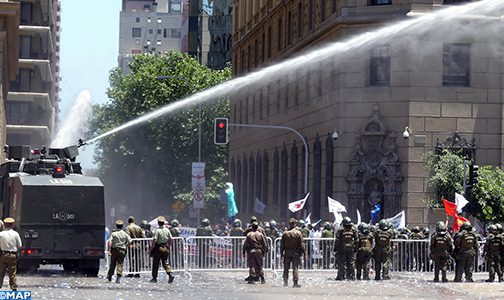 سقوط 11 قتيلا في مظاهرات عنيفة بالشيلي