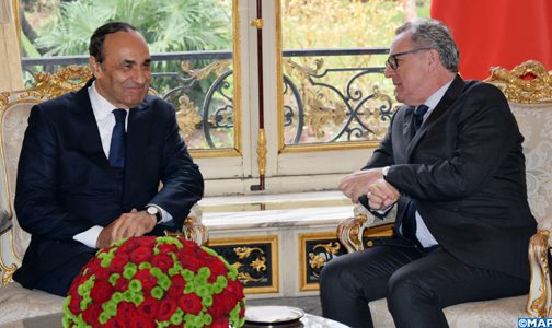 السيد المالكي يتباحث بباريس مع رئيس الجمعية الوطنية الفرنسية