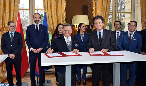 الاجتماع الفرنسي-المغربي: التوقيع في باريس على عدة اتفاقيات للتعاون الثنائي