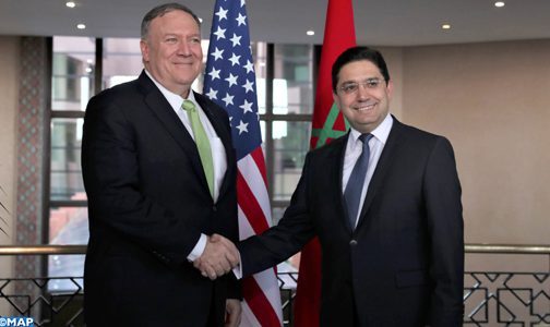 المغرب يعمل مع الولايات المتحدة الأمريكية في إطار تعاون وثيق في العديد من القضايا الثنائية والاستحقاقات الإقليمية والدولية