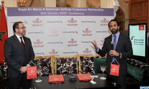 الخطوط الملكية المغربية والخطوط الجوية الامريكية يؤكدان على أهمية استراتيجية اتفاقية تبادل الرموز فيما بينهما