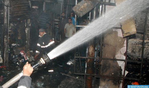 مصرع شخصين في حريق بأحد مقاهي طنجة