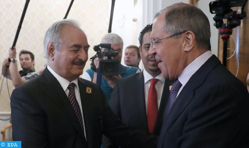 خليفة حفتر يغادر موسكو دون التوقيع على اتفاق وقف إطلاق النار بين الأطراف الليبية