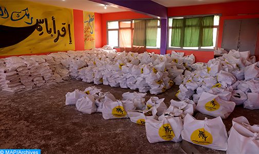 9100 أسرة مستفيدة من الدعم الغذائي “رمضان 1441” في مكناس
