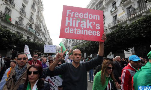 سنتين حبسا نافذا في حق أحد نشطاء الحراك بالجزائر