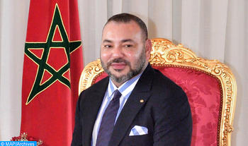 برقية تهنئة إلى جلالة الملك من عاهل المملكة الأردنية الهاشمية بمناسبة عيد العرش المجيد