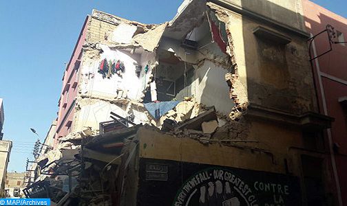 الدار البيضاء.. انهيار جزئي لمنزلين آيلين للسقوط دون وقوع إصابات بشرية (السلطات المحلية)