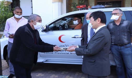 هبة يابانية للهلال الأحمر المغربي لتعزيز خدمات الصحة العمومية والإسعافات الأولية بإقليم ميدلت