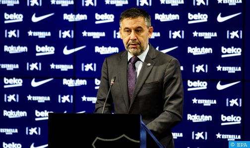إسبانيا .. رئيس نادي برشلونة لكرة القدم يقدم استقالته