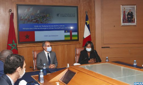 بحث سبل تعزيز التعاون الاقتصادي بين المغرب وجمهورية إفريقيا الوسطى