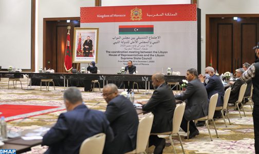 طنجة : انطلاق الاجتماع التنسيقي بين مجلس النواب الليبي والمجلس الأعلى للدولة الليبي (13 + 13)