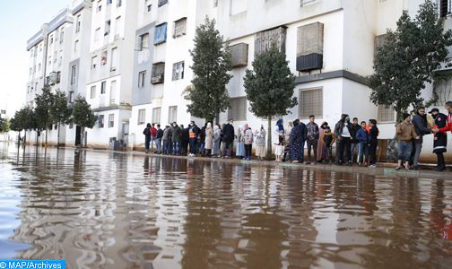 جماعة الدار البيضاء: بحث مشكل الفيضانات التي أعقبت التساقطات المطرية الأخيرة