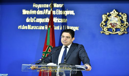 المملكة المغربية ترحب بانتخاب السلطة التنفيذية المؤقتة لدولة ليبيا الشقيقة (السيد بوريطة)