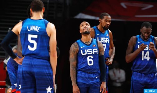 أولمبياد طوكيو ( كرة السلة )هزيمة تاريخية للولايات المتحدة أمام فرنسا