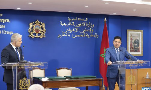 زيارة وزير الخارجية الإسرائيلي إلى المغرب ترجمة لالتزام مشترك للمضي قدما في تكريس العلاقات الثنائية (السيد بوريطة)