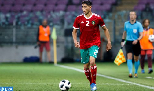 كرة القدم .. إختيار الدولي المغربي أشرف حكيمي ضمن “التشكيلة المثالية” لسنة 2021