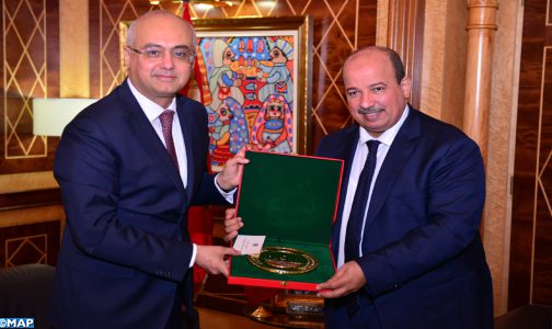 رئيس مجلس المستشارين يتباحث مع سفير تركيا بالمغرب