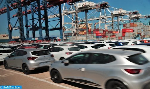 السيارات.. ارتفاع الصادرات بنسبة 40,4 في المئة عند متم أبريل