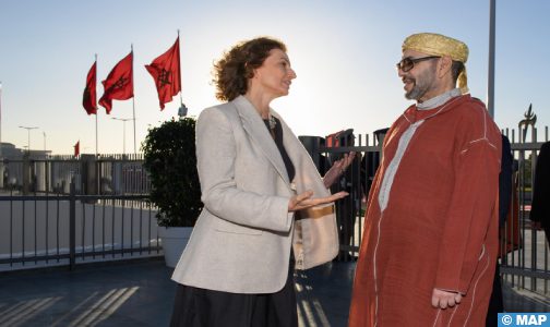 جلالة الملك يشيد بجودة الشراكة بين اليونسكو والمغرب بخصوص المحافظة على التراث الثقافي غير المادي