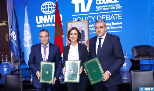 المغرب والمنظمة العالمية للسياحة يوقعان اتفاقية شراكة للنهوض بالاستثمار والابتكار والرقمنة في قطاع السياحة