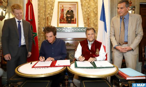 مراكش.. توقيع اتفاقية شراكة بين المؤسسة الوطنية للمتاحف ومعهد العالم العربي للتنظيم المشترك لمعرض متنقل في مارس 2023