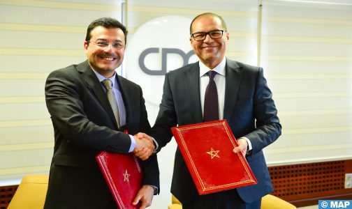 توقيع اتفاقية إطار بين صندوق الإيداع والتدبير والصندوق المغربي للتقاعد