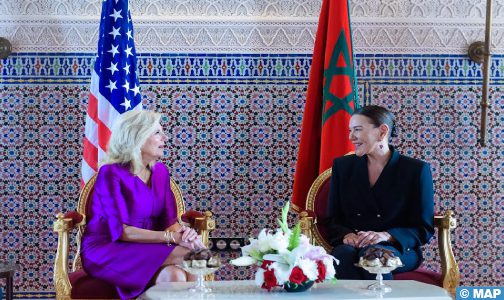 السيدة الأولى للولايات المتحدة الأمريكية جيل بايدن تحل بالمغرب