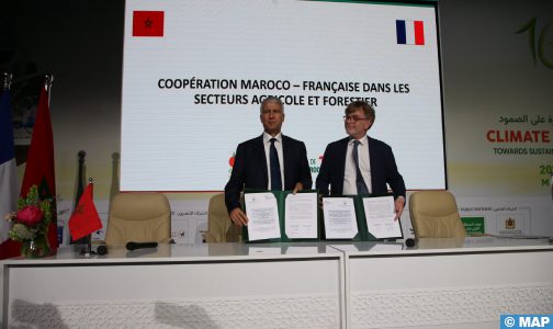 المغرب – فرنسا: التوقيع على خارطة طريق للشراكة في مجالي الفلاحة والغابات