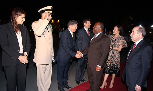 Fin de la visite au Maroc du président gabonais