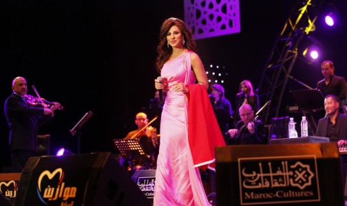 L’étoile de Najwa Karam scintille sur Rabat
