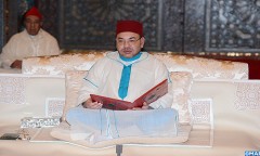 SM le Roi, Amir Al Mouminine, préside la quatrième causerie religieuse du mois de Ramadan
