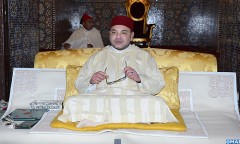 SM le Roi, Amir Al Mouminine, préside la troisième causerie religieuse du mois de Ramadan