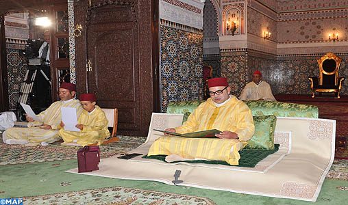 SM le Roi préside la première causerie religieuse du Ramadan