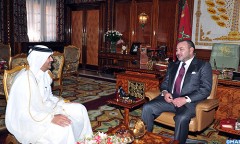 SM le Roi reçoit un envoyé personnel de l’Emir de l’Etat de Qatar
