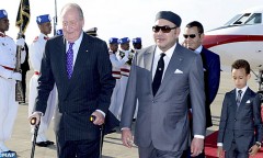 Arrivée au Maroc de SM le Roi Juan Carlos 1er d’Espagne