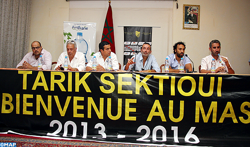 MAS: le nouvel entraîneur Tarik Sektioui présenté à la presse