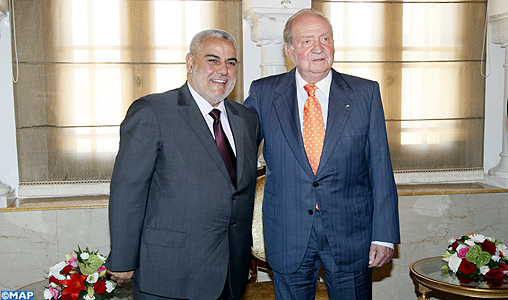 SM le Roi Juan Carlos 1er d’Espagne reçoit le chef du Gouvernement