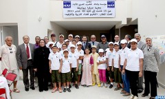 M. El Khalfi rend visite aux enfants de la colonie de vacances de la Fondation MAP