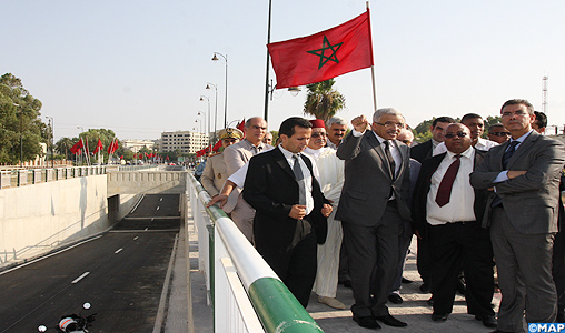 L’ONCF inaugure un nouveau pont-rail au boulevard Saadiyine de Fès