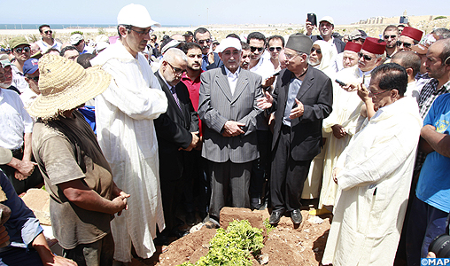 Wassif Mansour inhumé à Rabat