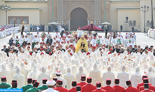 SM le Roi préside samedi à la place du Méchouar du Palais Royal à Rabat la cérémonie d’allégeance