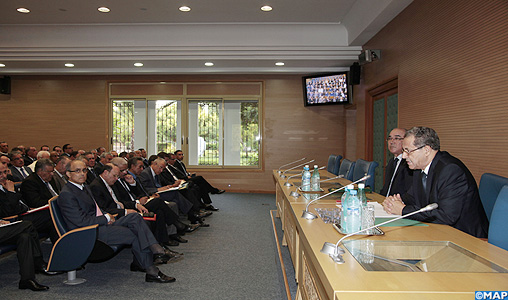 M. Mohand Laenser tient à Rabat une réunion avec les walis et gouverneurs du Royaume