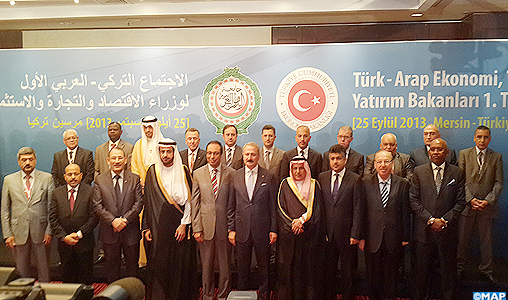 Réunion à Mersin de la 1ère conférence des ministres arabes et turc de l’Economie, du Commerce et des Investissements